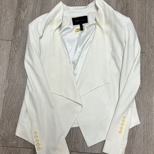 Off white blazer.
